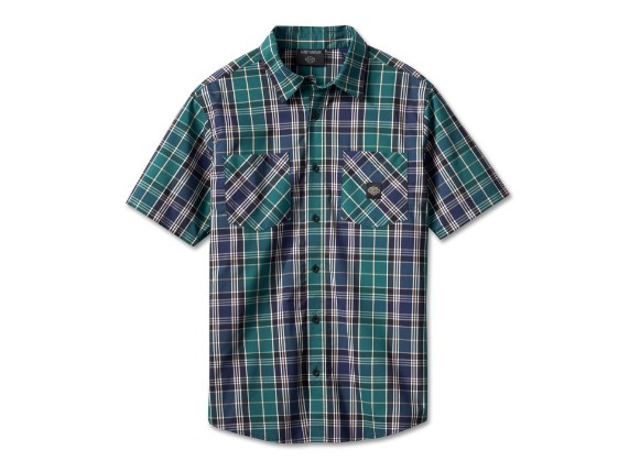 Hemd-Forever-Harley-Shirt-Green-96624-23VM