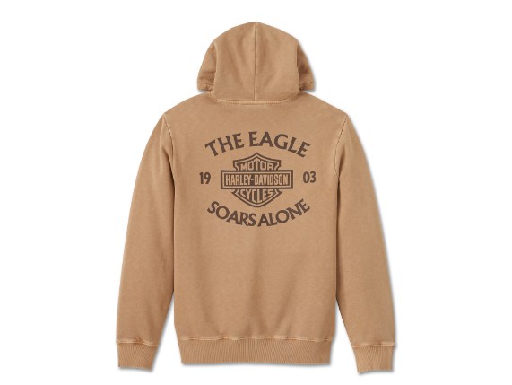 Pullover-Eagle-Soars-Alone-Slub-Hoodie-Tannin-_1