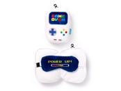 Schlafmaske Reisekissen für Kinder Plüsch Game Over Plüsch Relaxeazzz