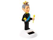 Wackelfigur Auto Solarfigur König Charles King Charles England