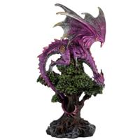 Dark Legends Baum Spirit Drache Figur Harz Deko Fantasy Skulptur 31 cm