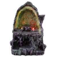 Dark Legends LED Dekofigur Kristalle Höhle Sammelfigur Aufsteller Harz 26 cm