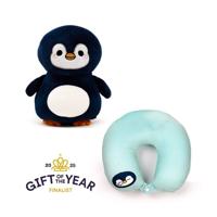 Nackenkissen Nackenhörnchen Reisekissen Plüschtier Ozean Pinguin Adoramals