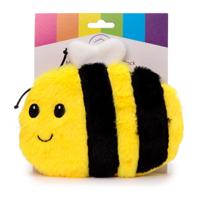 Wärmekissen Hummel Biene Plüsch für die Mikrowelle mit Lavendel