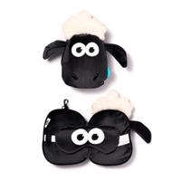 Nackenkissen Nackenhörnchen Reisekissen Shaun das Schaf Augenmaske Plüsch