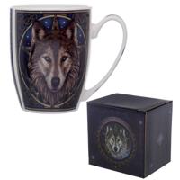 Lisa Parker Becher Tasse Porzellan Wolfskopf 300ml