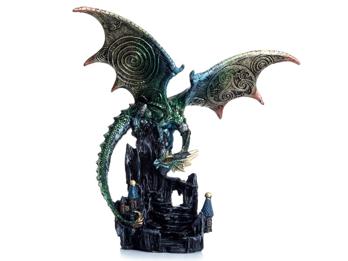 Dark Legends Drachenfigur Wächterdrache Flügel der Magie aus Harz 23 cm