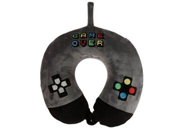 Nackenkissen Nackenhörnchen Reisekissen Plüsch Game Over Relaxeazzz