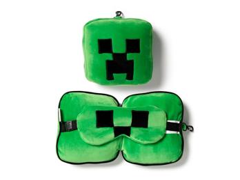 Reisekissen Augenmaske Minecraft Creeper Relaxeazzz
