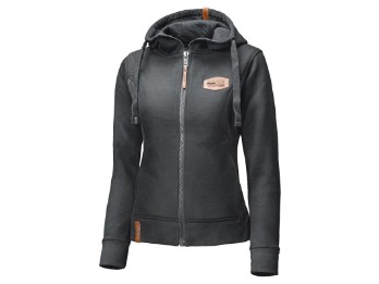 Held Zip-Hoodie 46 Kapuzenjacke mit Reiß verschluss Damen