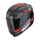 metal black/red