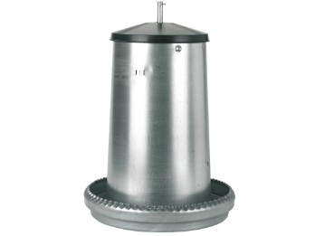 Futterautomat 18 kg verzinkt für Küken/Junggeflügel