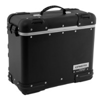 MT Aluminium-Seitenkoffer 35 Liter | Schwarz oder Silber