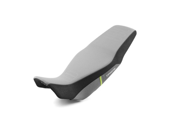 CFMOTO 450MT beheizte Sitzbank Produktansicht | Lemon-Green-Akzent