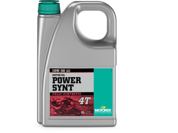 MOTOREX POWER SYNT 4T 10W50 4-Liter-Kanister | SAE 10W50 JASO MA2