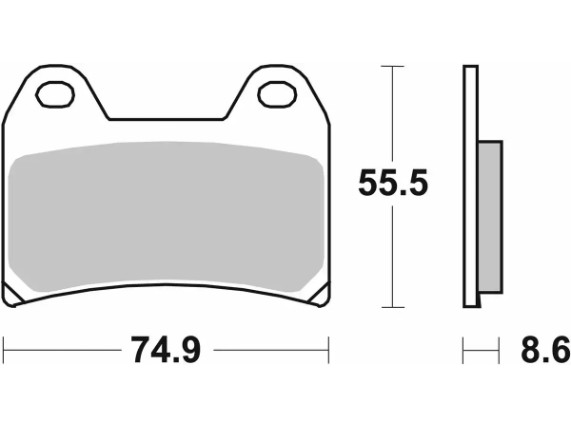 SBS 706 | Bremsbelag