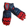 Motomagnet Race Evo Handschuhe schwarz rot fluo