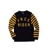 RC6001461_Ridekultur_Free_Rider_Longsleeve_Yellow_Black_black_yellow_front