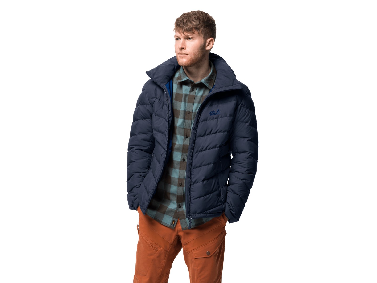 Jack Wolfskin Fairmont Men donsjack nachtblauw