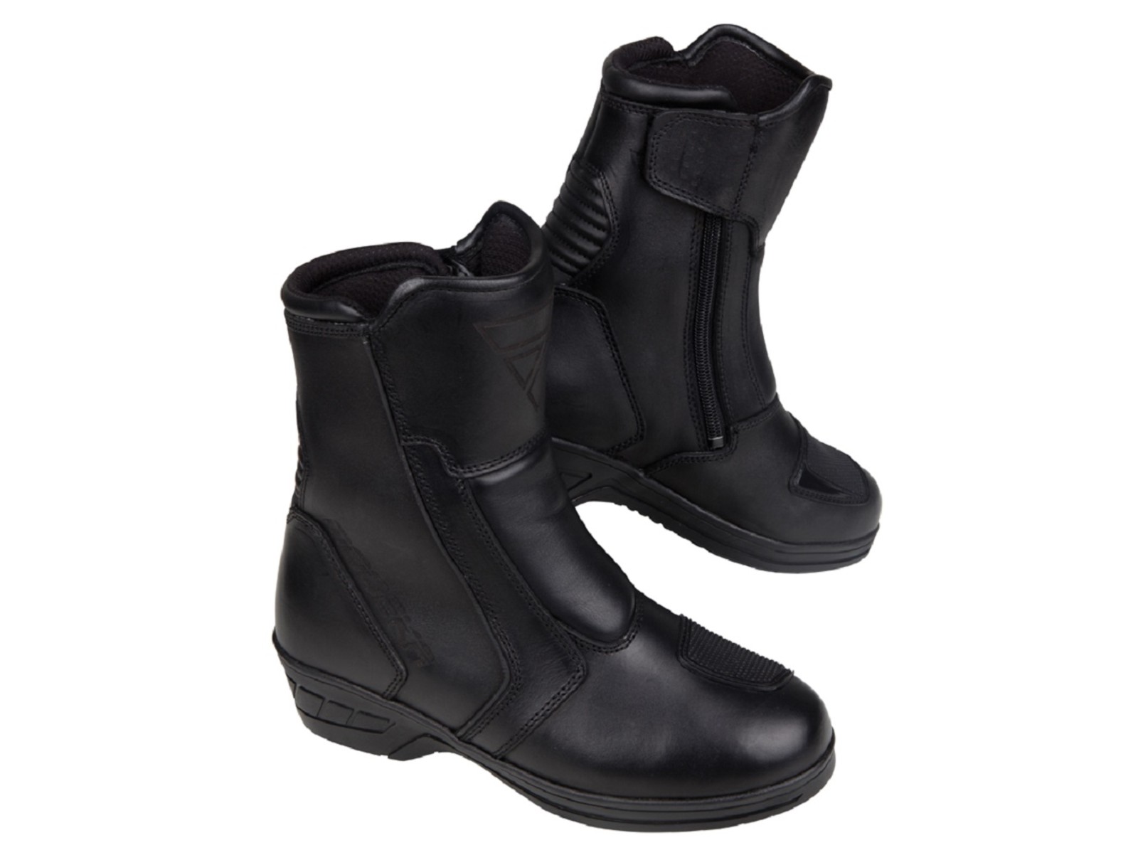 raised motorcycle boots