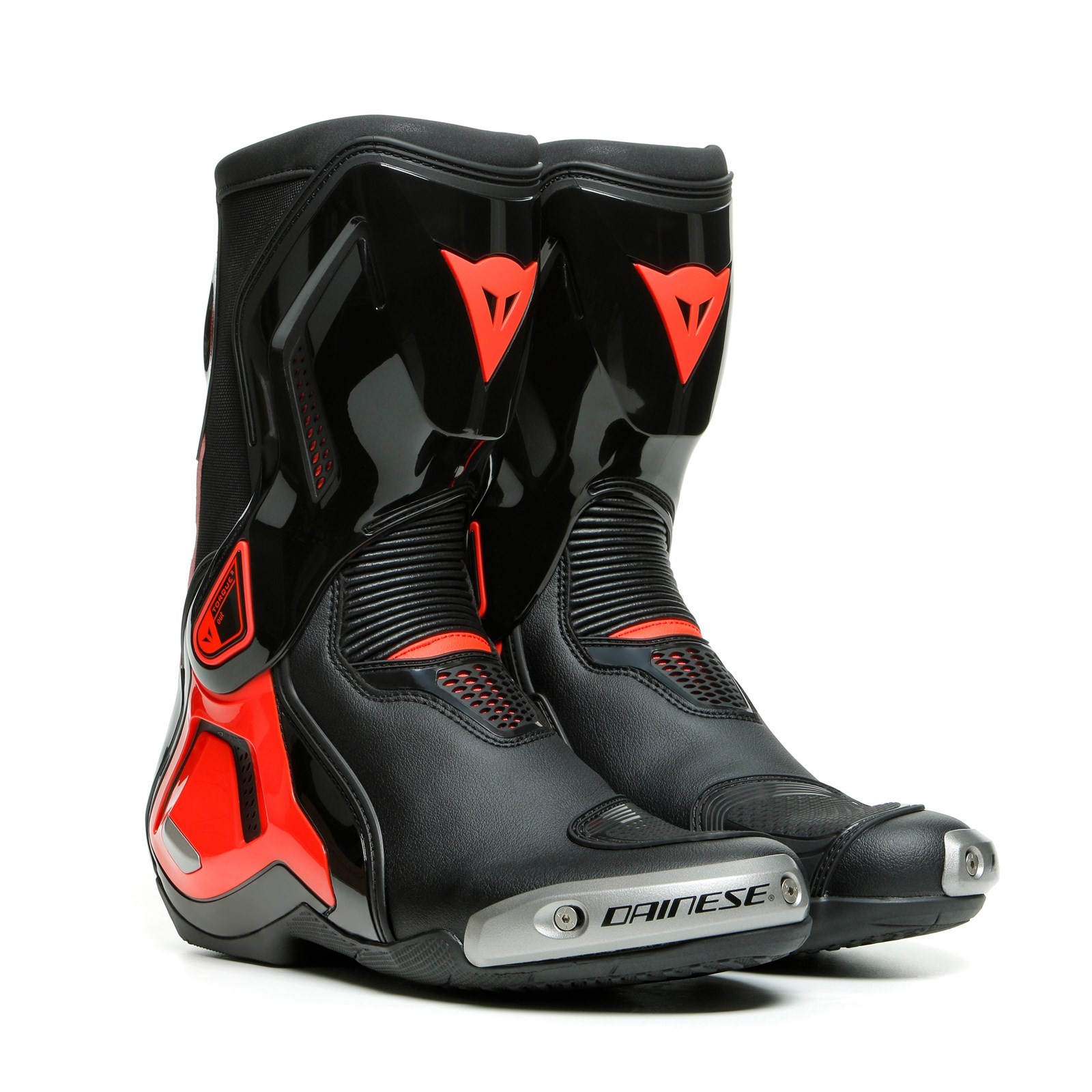 Stiefel Dainese Torque 3 Out Boots black red fluo