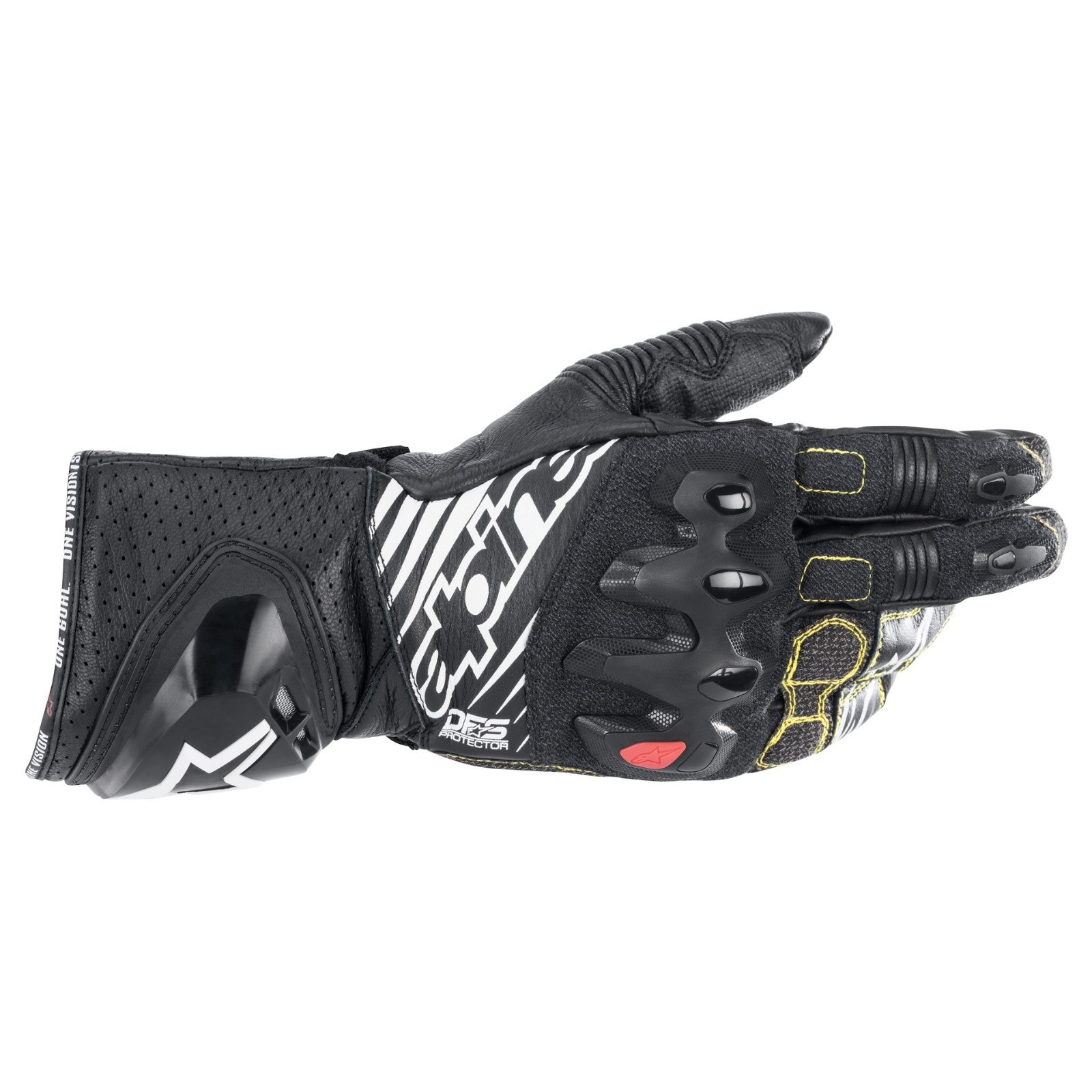 Alpinestars Herren-Handschuhe – Leder-Mesh-Design Mit Griffverstärkung In Größe XXL