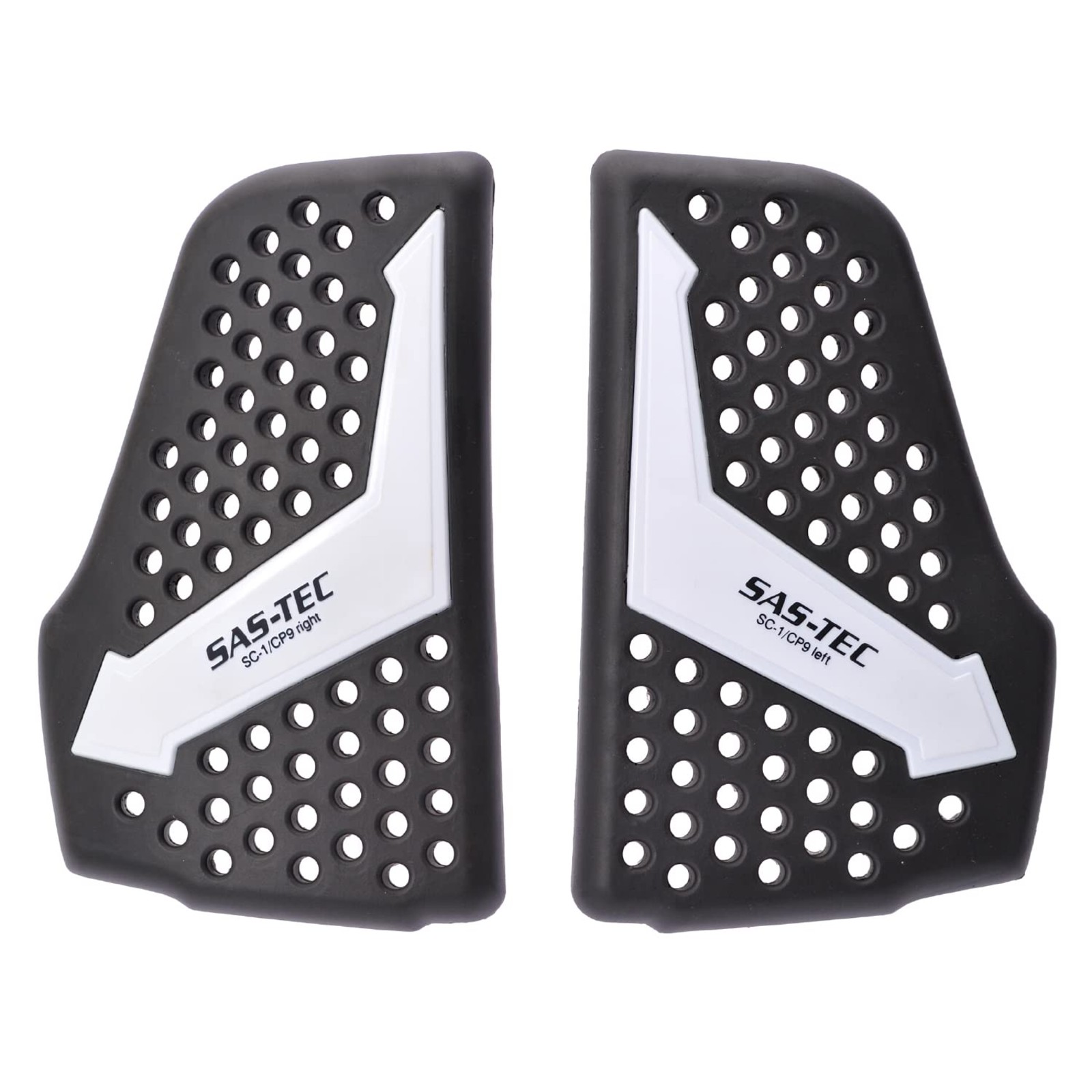 SAS-TEC SC-1 CP-9 Brustprotektor Level 2 - Zweiteiliger Schutz Für Motorrad & Sport