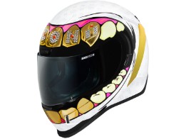 Helm Icon Airform Grillz Weiss