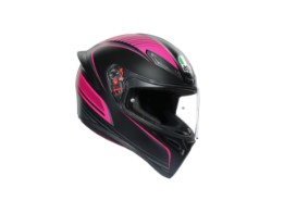Helm AGV K1 Warm Up Pink schwarz pink matt