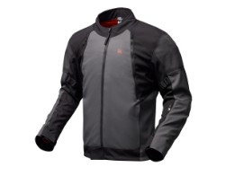 Motorradjacke Modeka Muva dunkelgrau schwarz