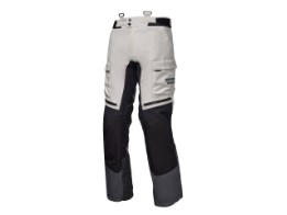 Motorradhose Modeka Atlaz hellgrau schwarz