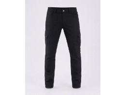 Motorradjeans Rokker Black Jack Slim II AA schwarz Cargohose
