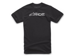 T-Shirt Alpinestars Ride Tech 3.0 Tee black white