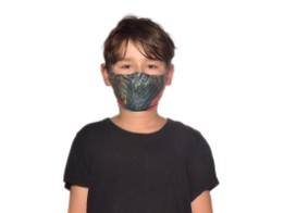 Mund und Nasenschutzmaske Buff Filter Mask Kids Stony Green Gesichtsmaske