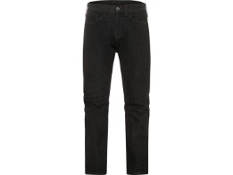 Hunter Black Straight Fit Motorradjeans