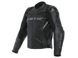 Motorradjacke Dainese Racing 4 Leather Jacket black black