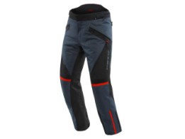 Motorradhose Dainese Tempest 3 D-Dry Pants Ebony Black Lava-Red