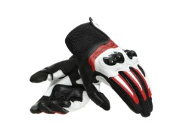 Motorradhandschuhe Dainese Mig 3 Unisex Gloves black white lava red