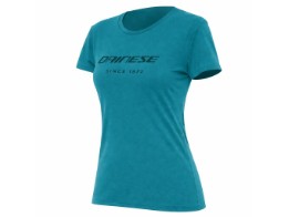 T-Shirt Dainese Dyed Essence Wordmark Women Teal