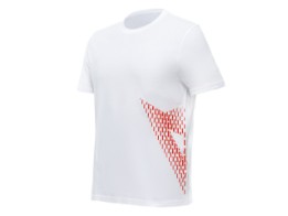 T-Shirt Dainese Big Logo white fluo red