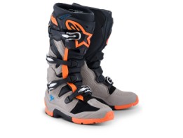 Tech 7 Enduro MX Boots Endurostiefel schwarz grau orange