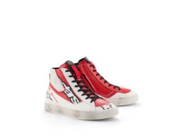 Motorradschuhe Alpinestars Stated Flair Shoes white bright red