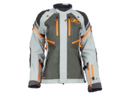 Gore Tex Motorradjacke Klim Artemis V3 Ladys Asphalt Ember Orange