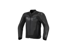 GP Force V2 Leather Jacket Motorradjacke black
