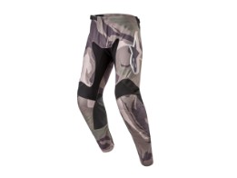Crosshose Alpinestars Racer Tactical Pants 2024 Military Green Camo Brown
