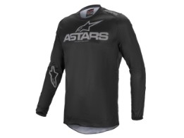 Crosshemd Alpinestars Fluid Graphite Jersey 2021 black dark grey
