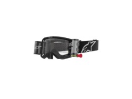 Vision 8 Corp Black Clear Roll-Off Goggle Crossbrille MX Brille