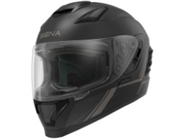 Smart Helm Sena Stryker Mesh Bluetooth Motorradhelm mit Sprechanlage schwarz matt