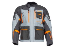 Motorradjacke Klim Carlsbad Rogue Jacket Asphalt Ember Orange