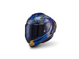Race Helm Alpinestars Supertech R10 Marthainator Limited Edition Jorge Martin Motorradhelm Integralhelm Carbonhelm